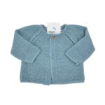 CHAQUETA PERLIN VERDE AGUA (3 A 36MESES)