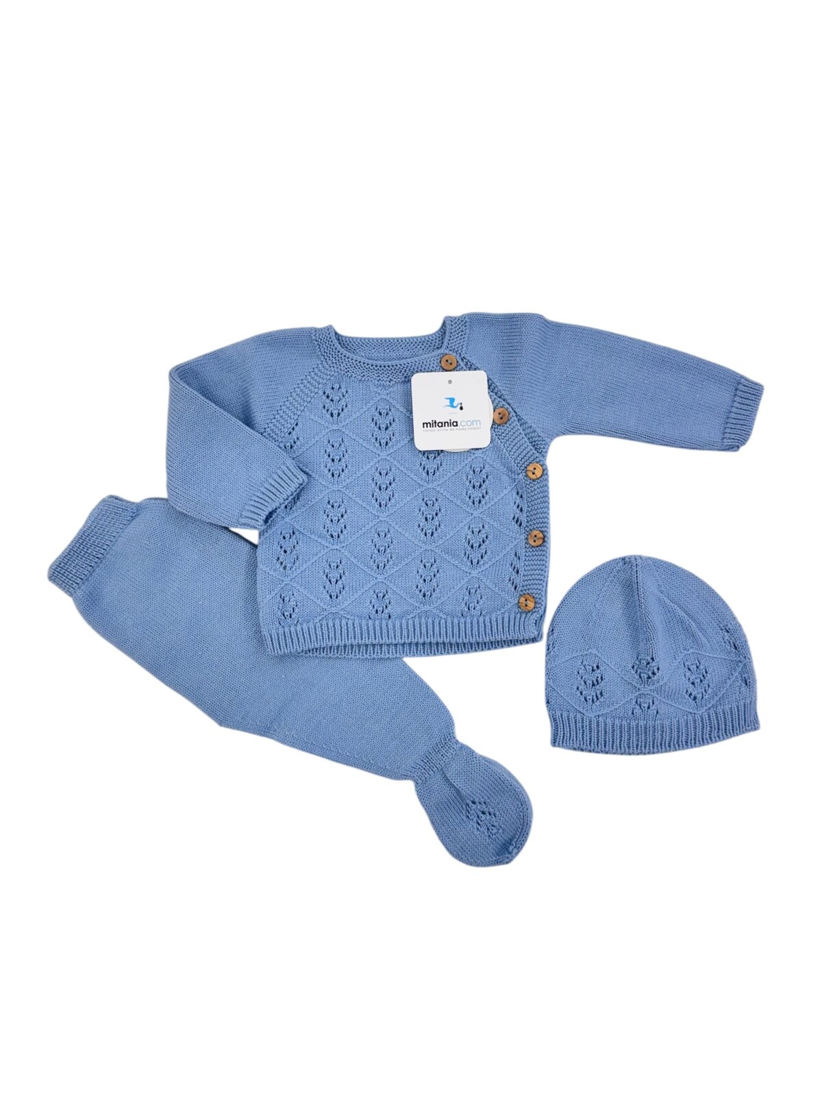 CONJUNTO TRIGO AZUL(1 A 6MESES)