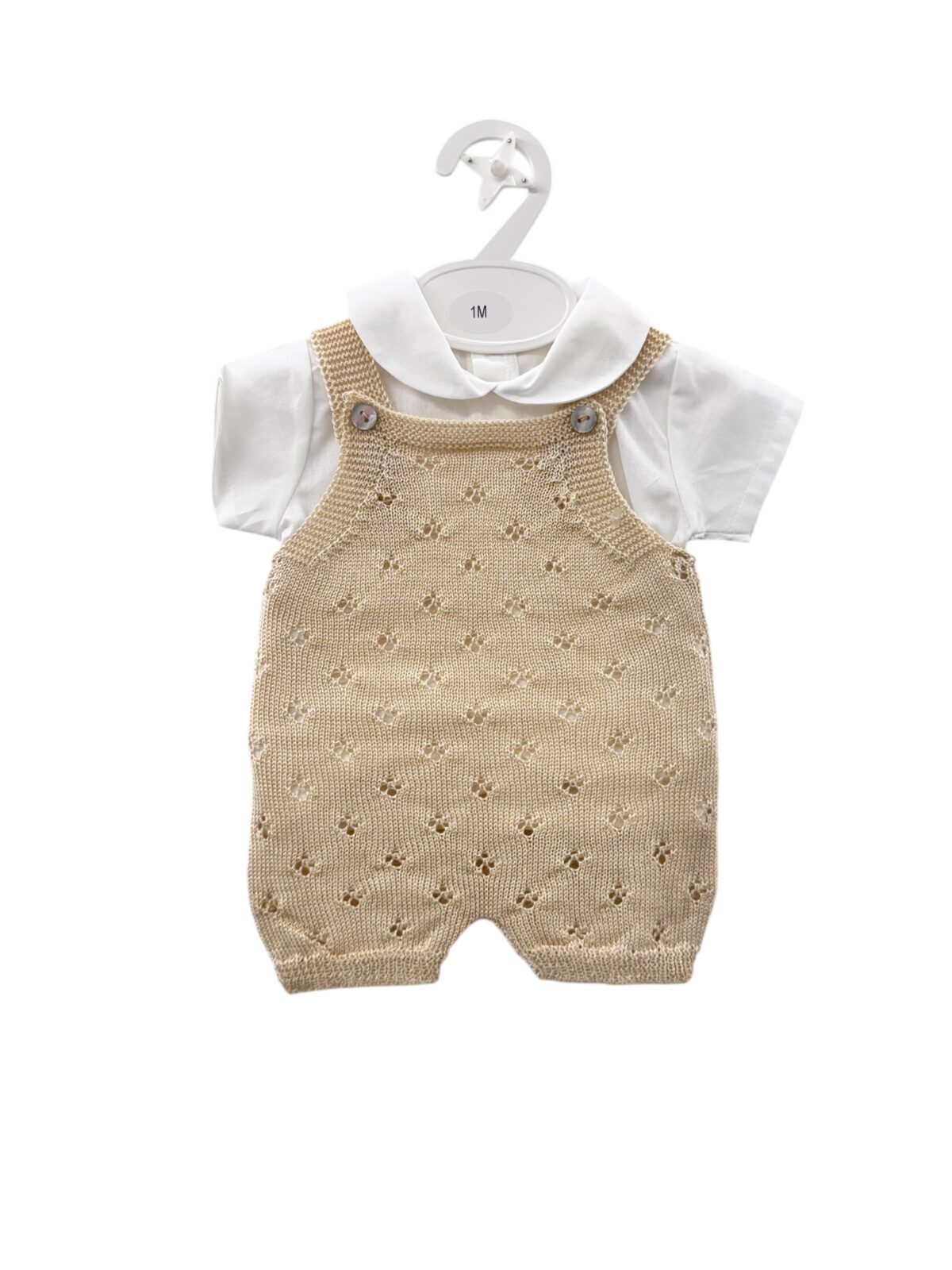 CONJUNTO BEBÉ CAMEL(1 a 6meses)