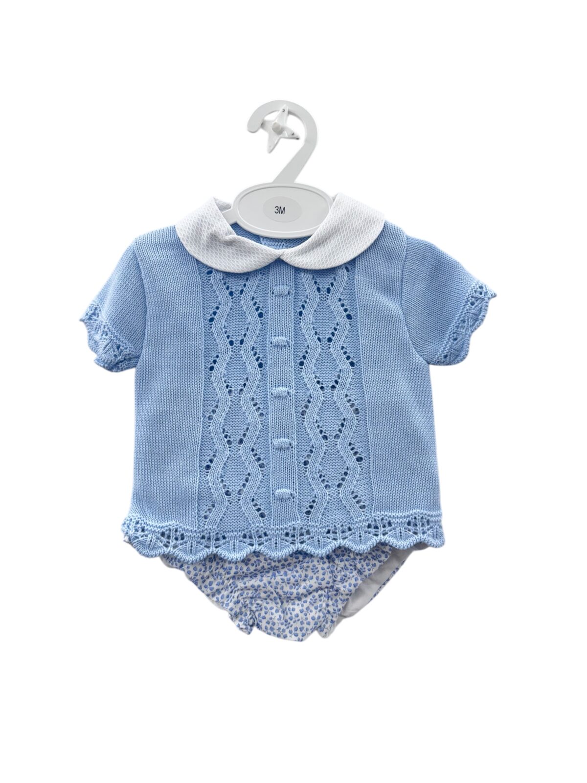 CONJUNTO TORMES CELESTE (3 a 12 meses)