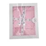 MANTA TOPITOS ROSA (80x100)
