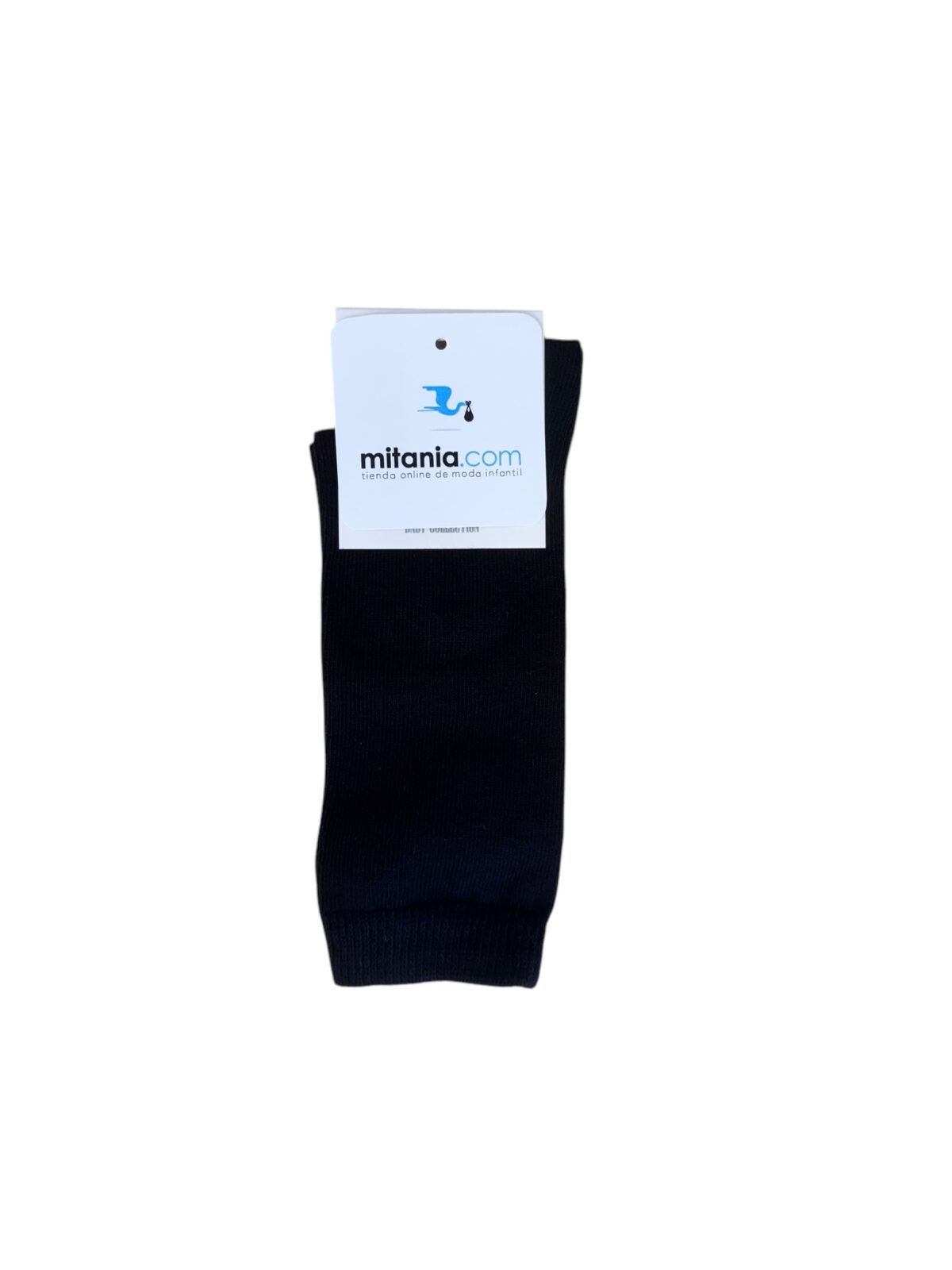 MEDIA ALGODÓN NEGRO(12 A 26)