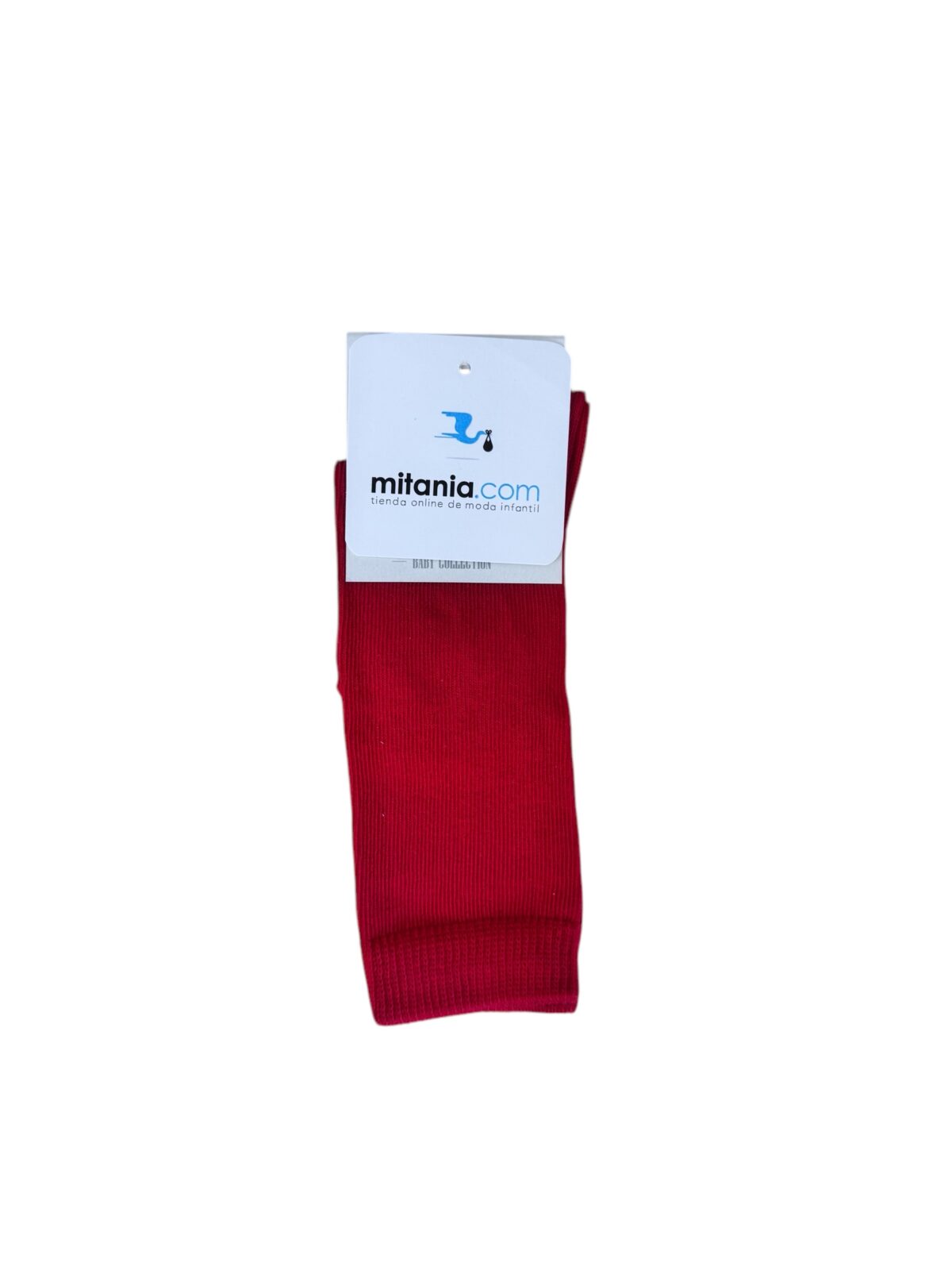 MEDIA ALGODÓN ROJO(12 A 26)