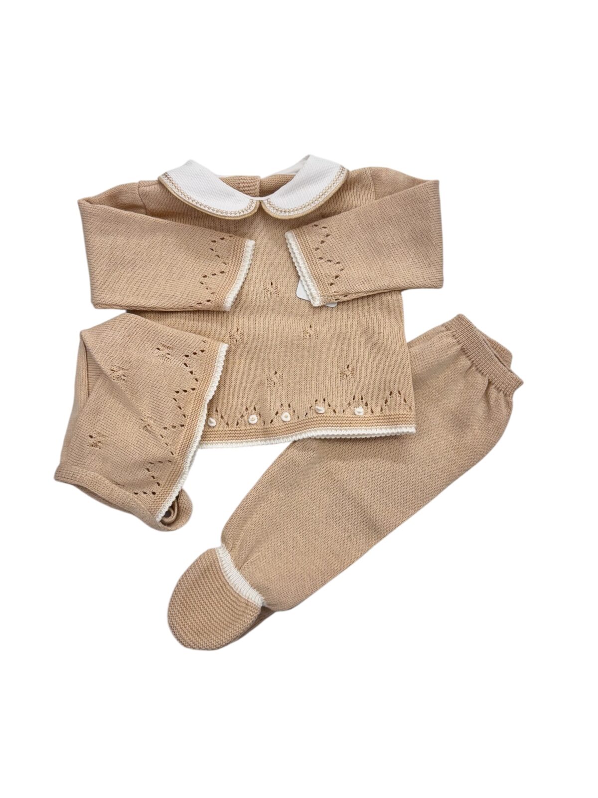 CONJUNTO BEBÉ CAMEL(0/3meses)
