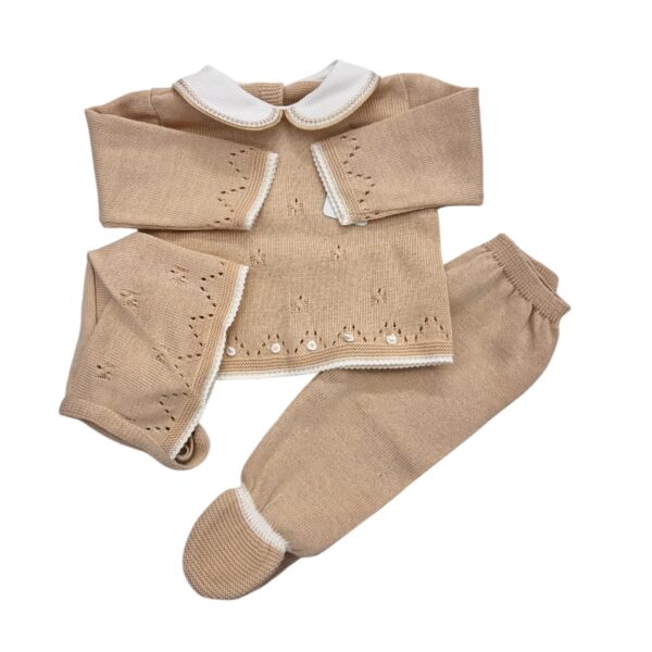 CONJUNTO BEBÉ CAMEL(0/3meses)