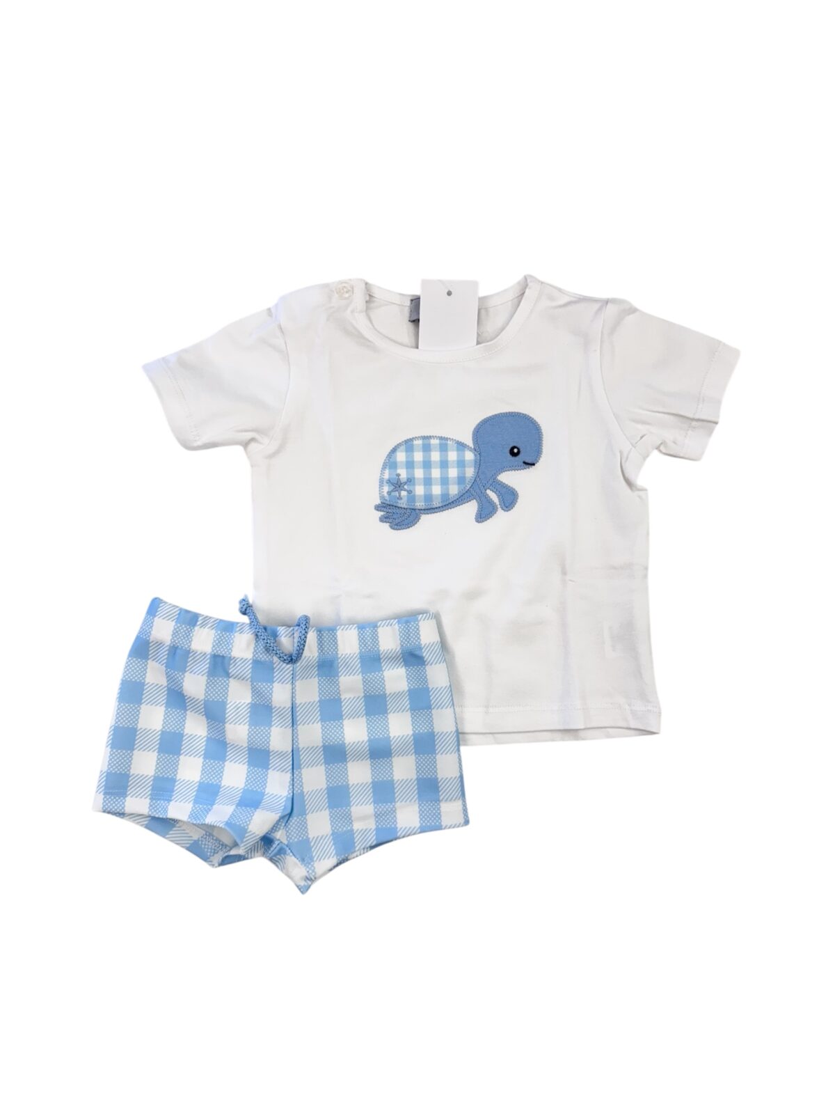 CONJUNTO BAÑO TORTUGA  NIÑO(12meses a 6años)