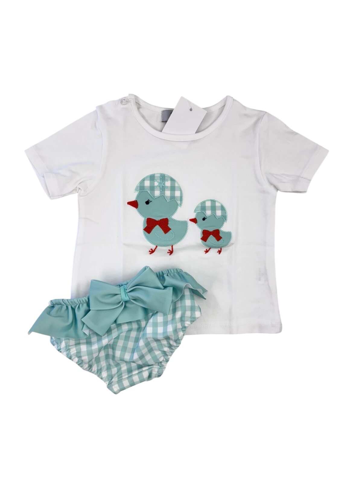 CONJUNTO BAÑO POLLITO NIÑA (12meses a 5años) - Imagen 2