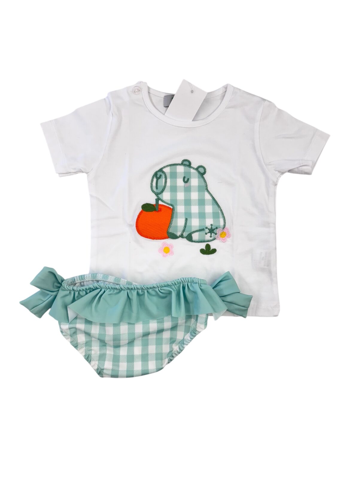CONJUNTO BAÑO OSO NIÑA(12 meses a 6años) - Imagen 2