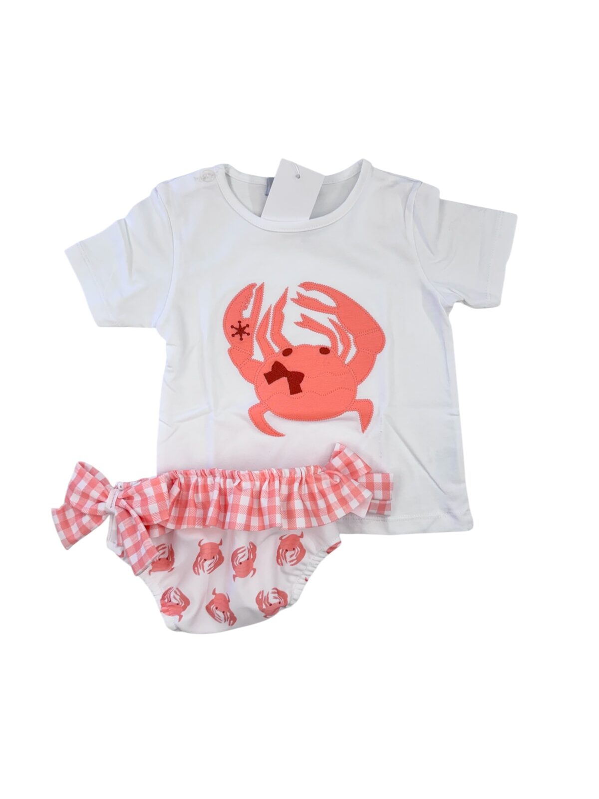 CONJUNTO BAÑO CANGREJO NIÑA(12meses a 6años) - Imagen 2