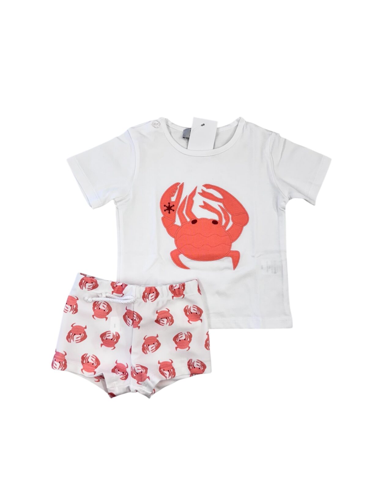 CONJUNTO BAÑO CANGREJO NIÑO(12meses a 6años)