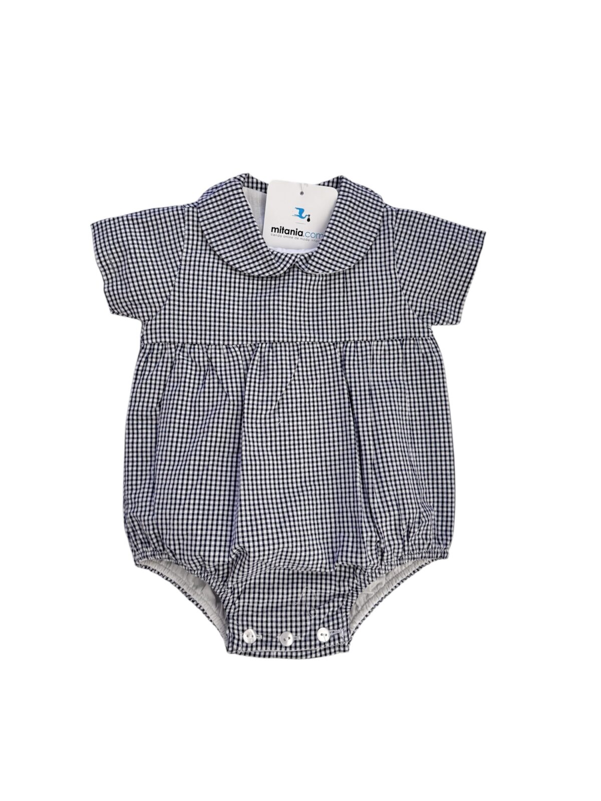 PELELE VICHY MARINO BEBÉ(3 A 36MESES)