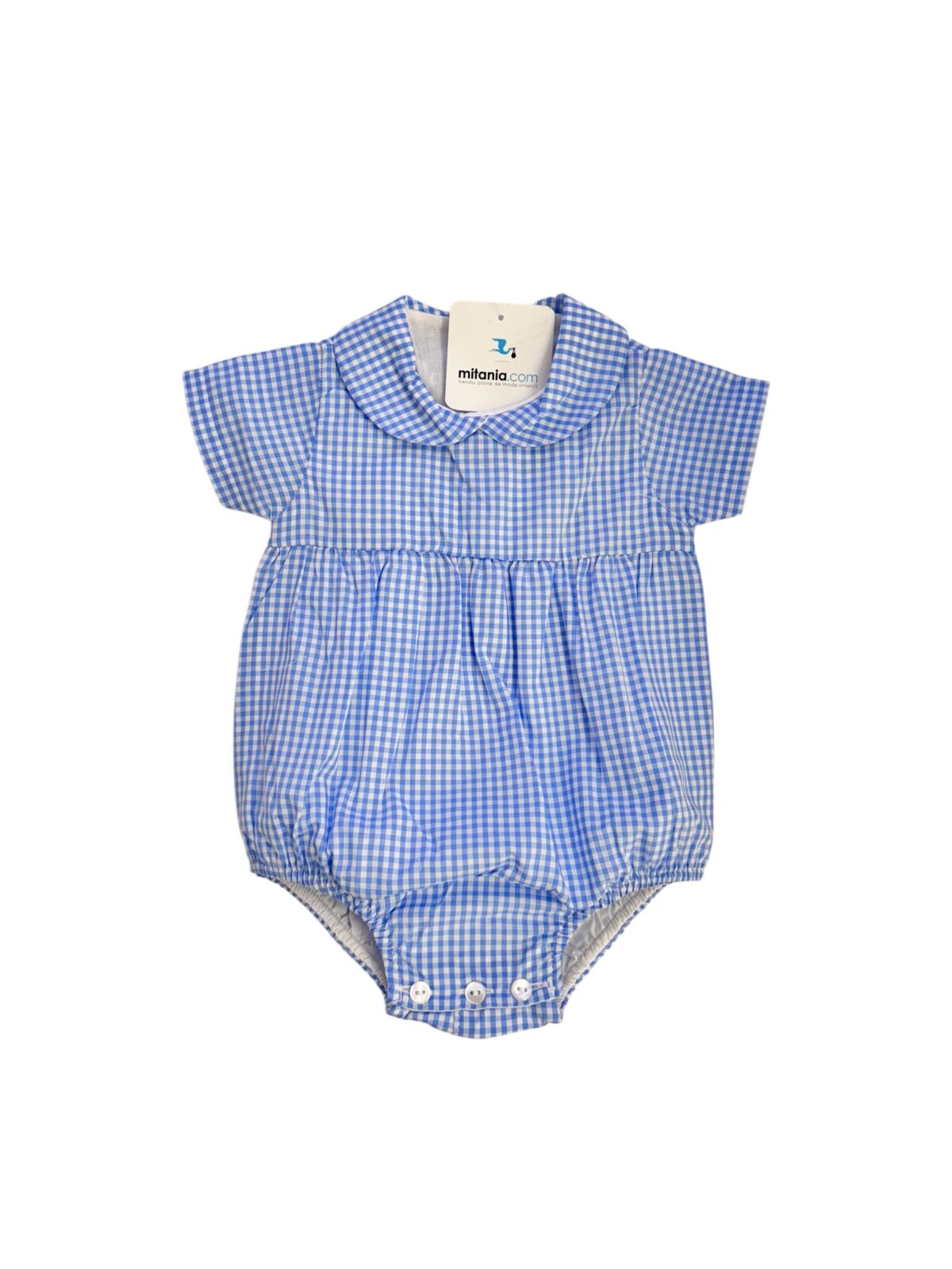 PELELE VICHY AZUL (3 A 36MESES)