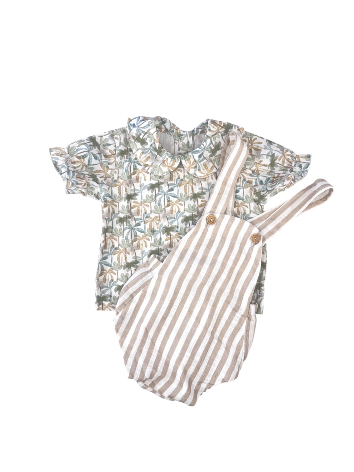 CONJUNTO NIÑO PALMERAS (3 a 36meses)