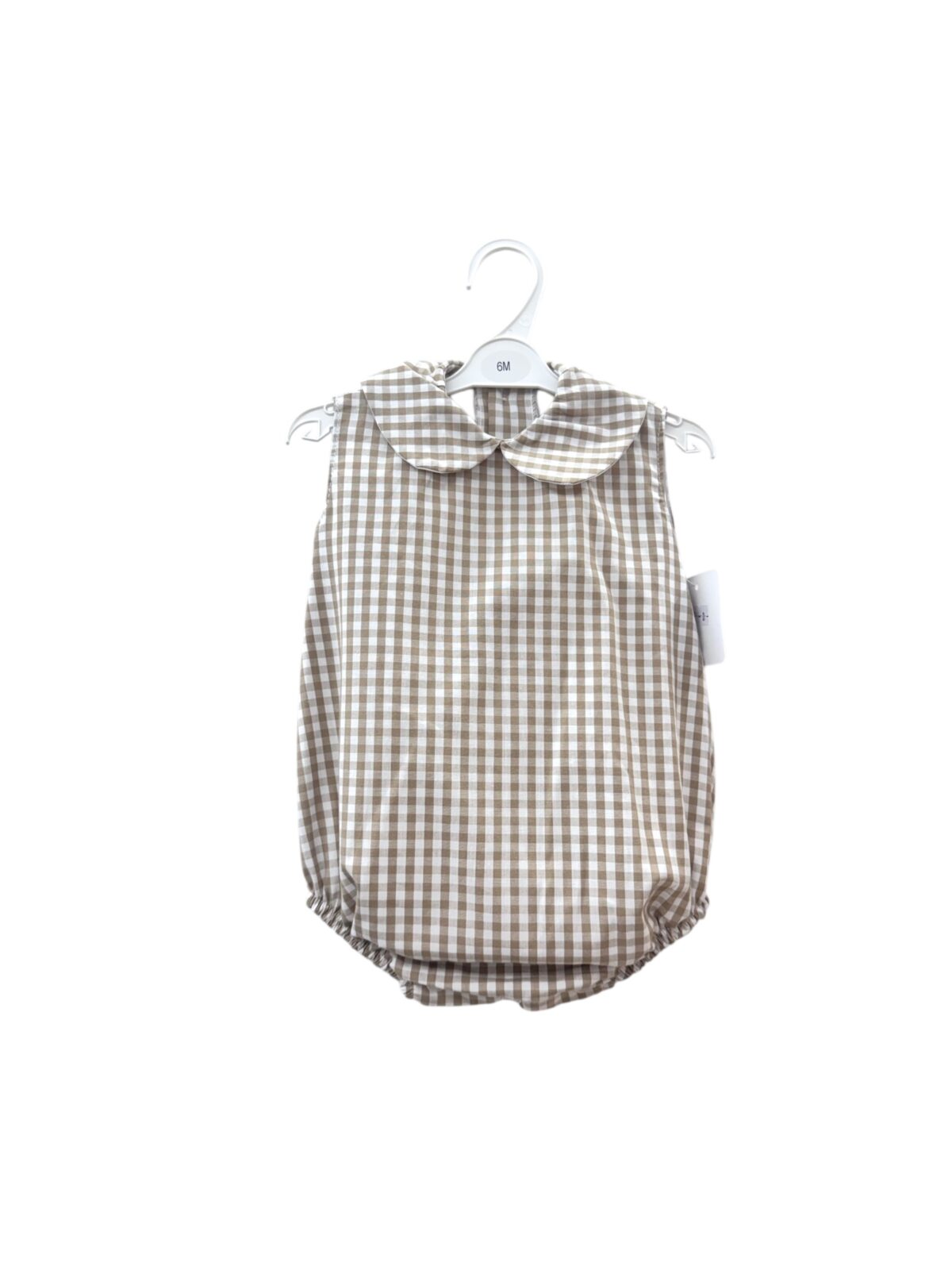 PELELE CUELLO BEBÉ VICHY ARENA (0 A 48 MESES)