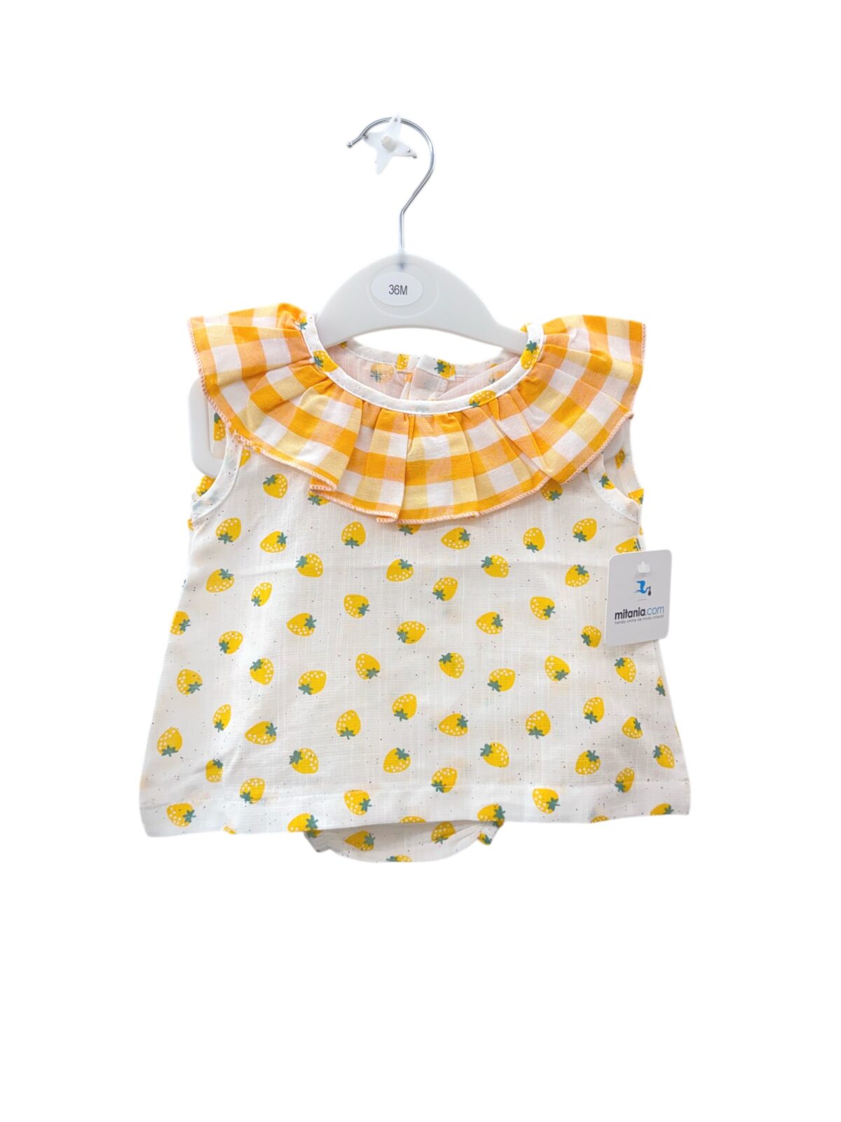CONJUNTO FRESA AMARILLA (3MESES A 5AÑOS)