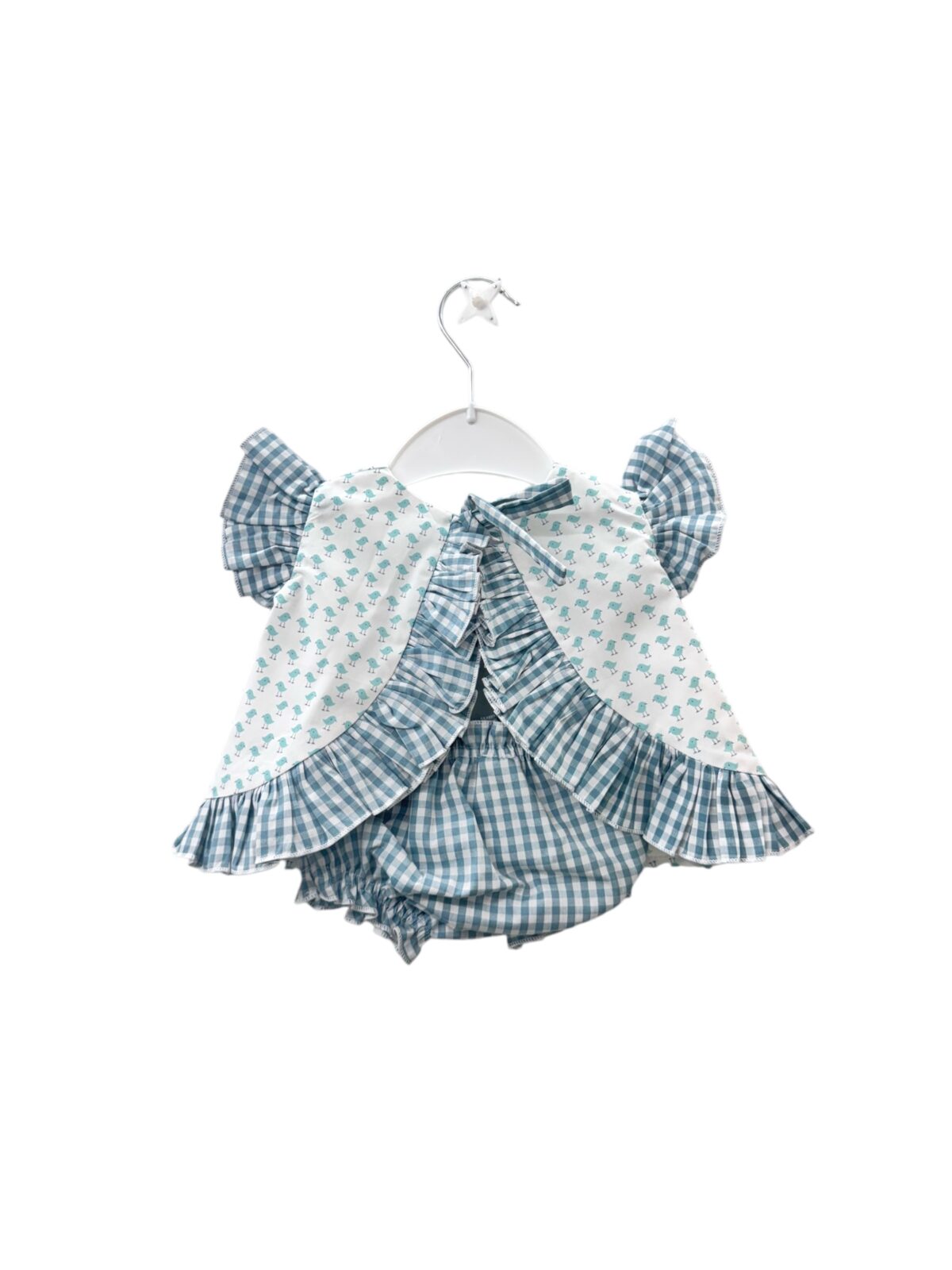 CONJUNTO POLLITO VERDE (3MESES A 5AÑOS) - Imagen 2