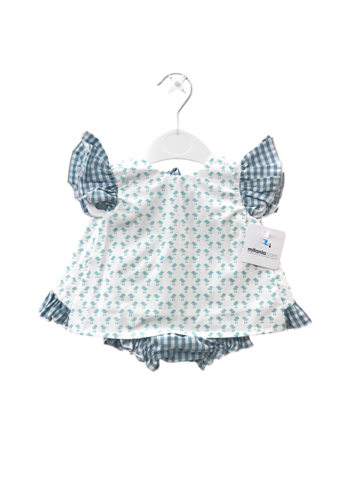 CONJUNTO POLLITO VERDE (3MESES A 5AÑOS)