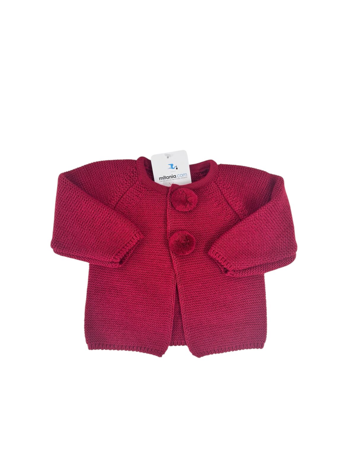 CHAQUETA UNISEX GRANATE (3 A 36MESES)
