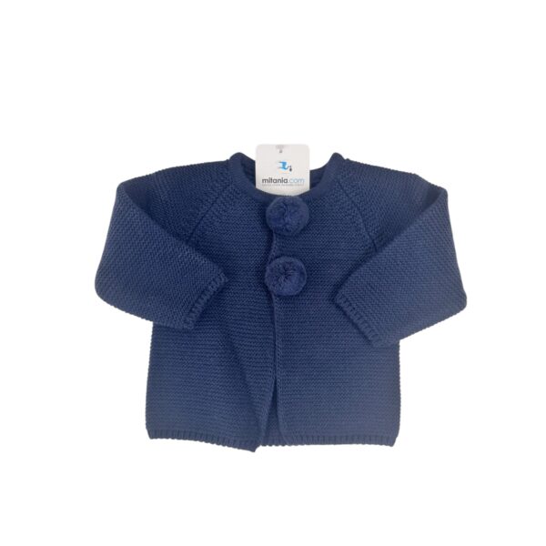 CHAQUETA UNISEX MARINO (3 A 36MESES)
