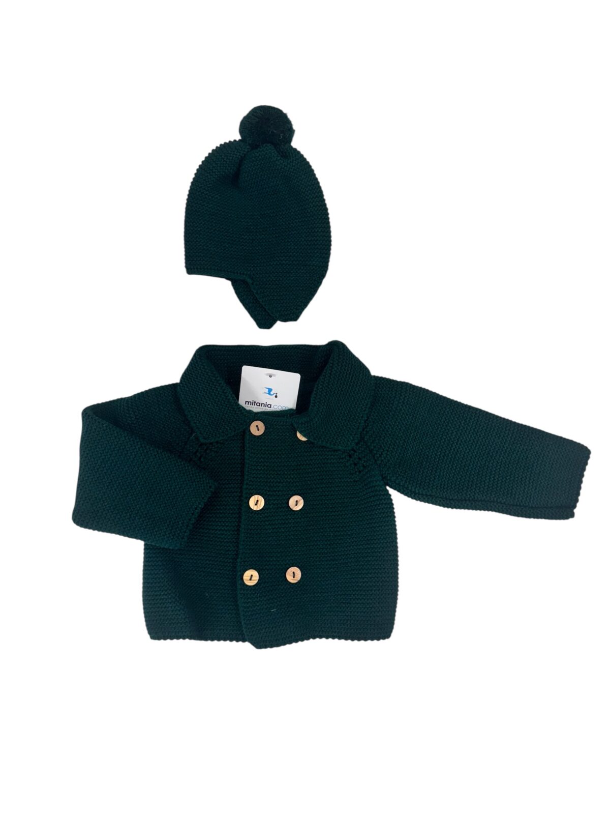 TRENKA CON GORRO VERDE BOTELLA (3 A 36MESES)