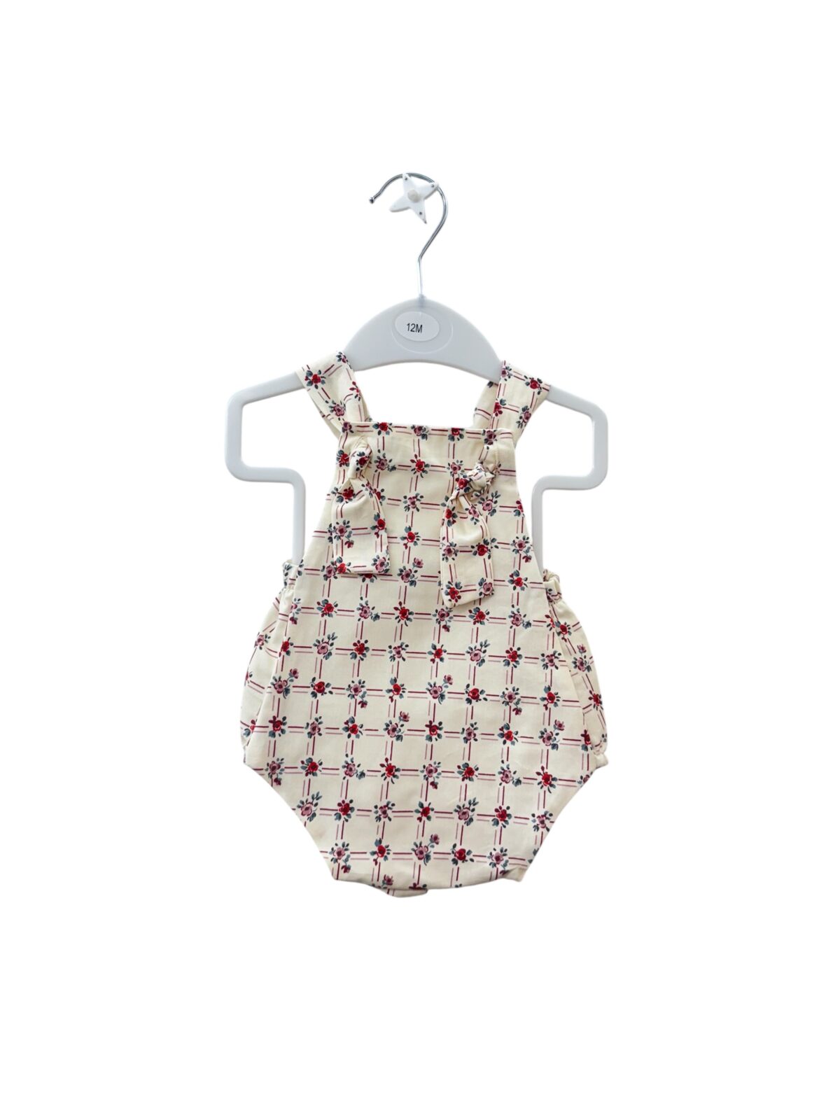 PETO FLOR ROJO( 6 A 48MESES)