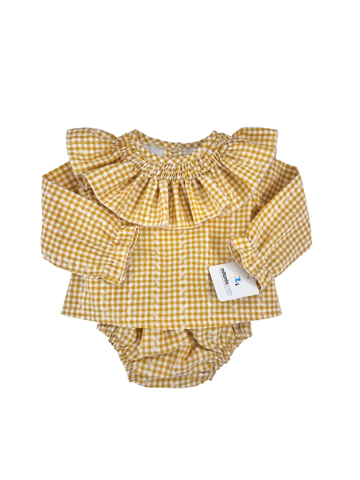 CONJUNTO UNISEX ESPIGA ( 3MESES A 5AÑOS)