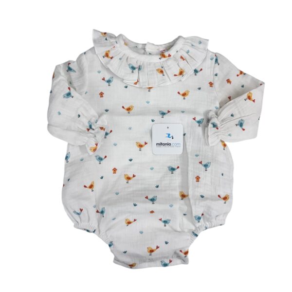 PELELE UNISEX PAJARITO ( 3 a 48meses)