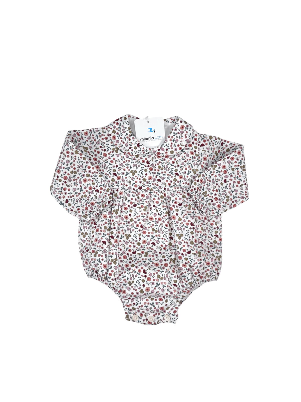 PELELE UNISEX SETAS CUELLO BEBÉ (3 A 36MESES)