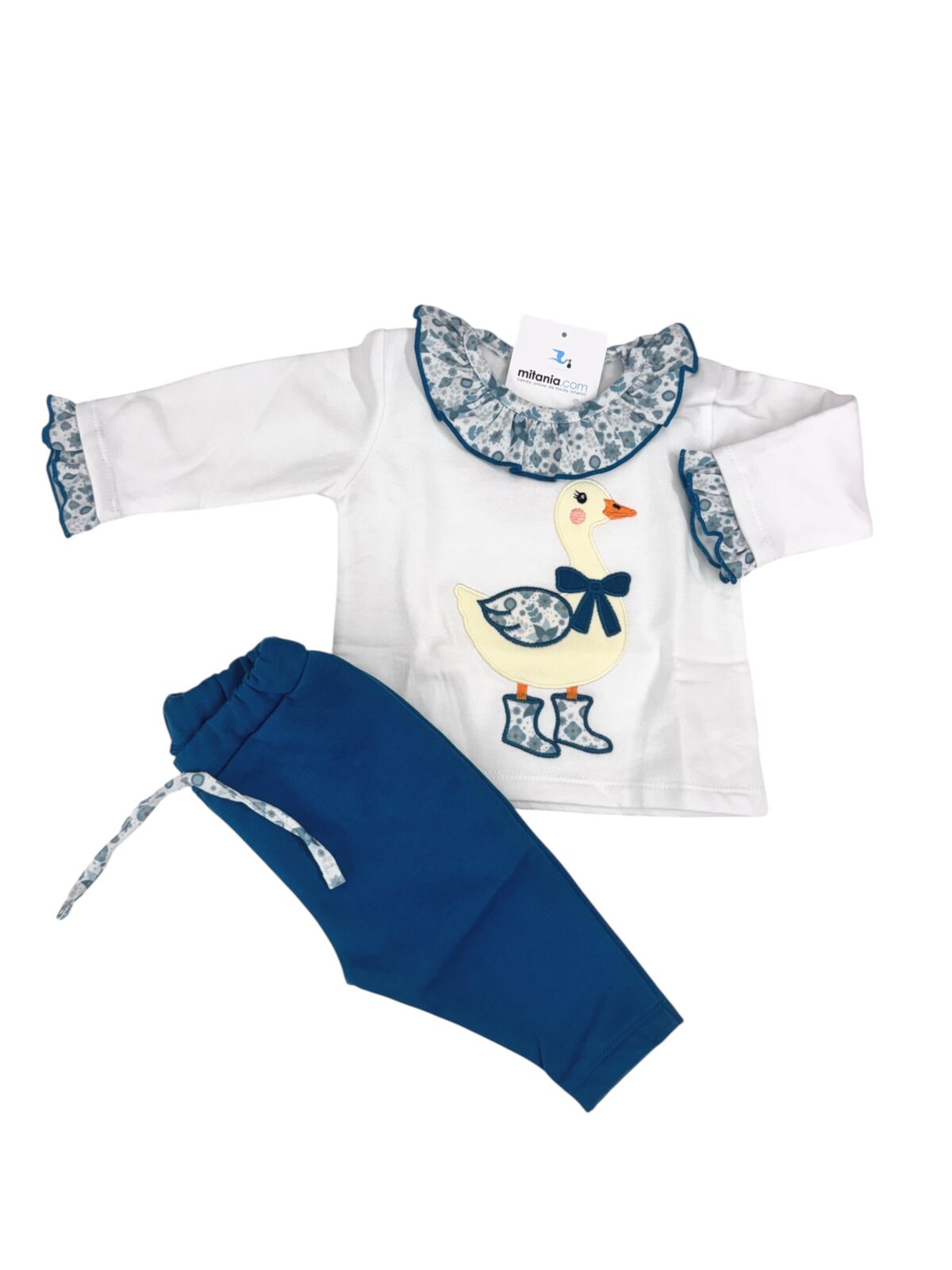 CHANDAL PATO AZUL (12 a 48meses)