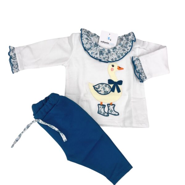 CHANDAL PATO AZUL (12 a 48meses)