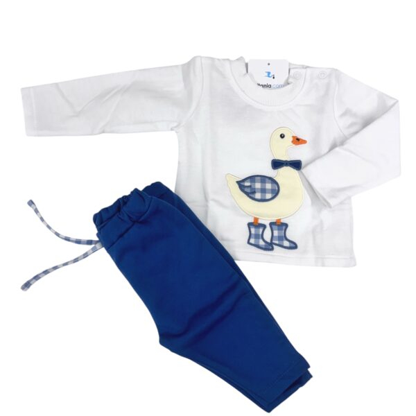 CHANDAL PATO AZUL NIÑO (6 a 48meses)
