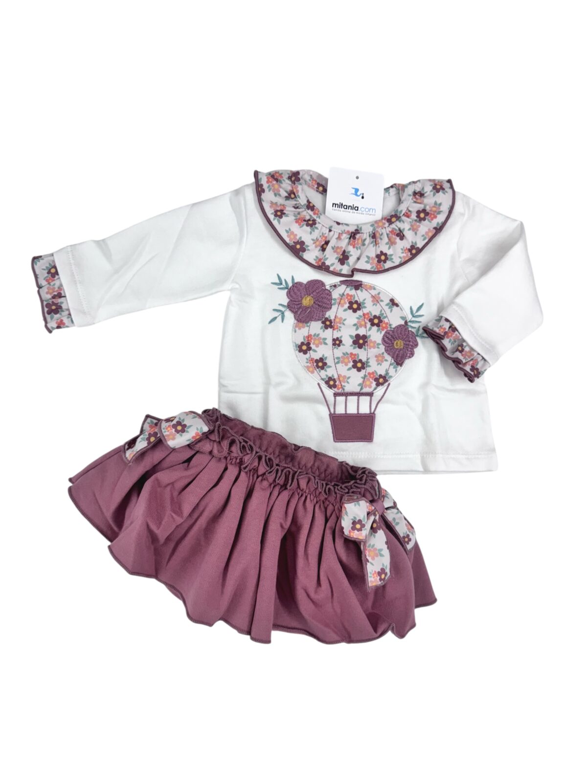 CONJUNTO GLOBO ROSA (6 a 36meses)