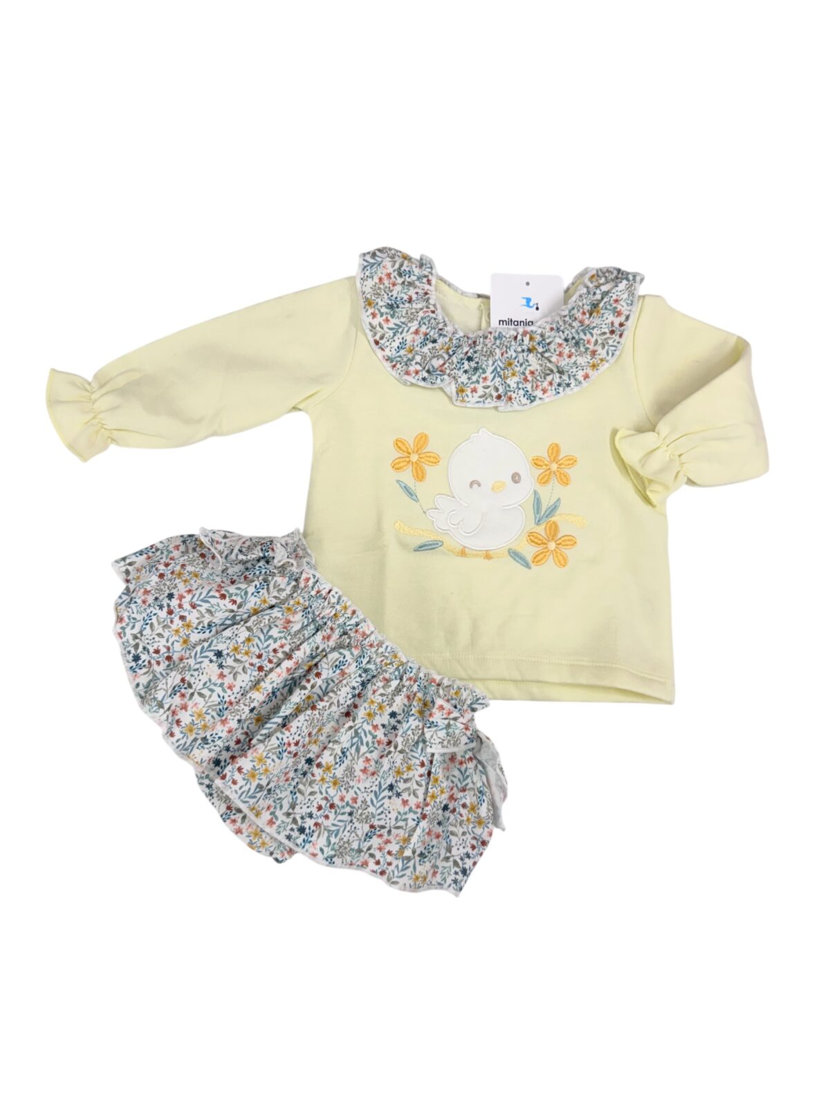 CONJUNTO NIÑA POLLITO (12 a 48meses)