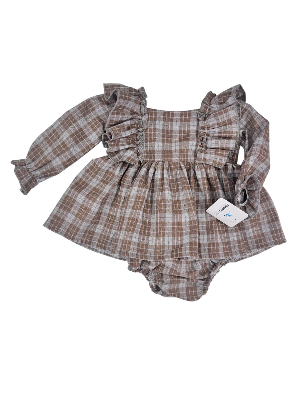 VESTIDO CON BRAGA MAITE (6 MESES A 8 AÑOS)