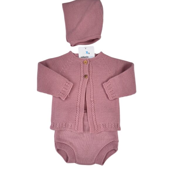 CONJUNTO UNISEX PERLA MAQUILLAJE (3 A 36MESES)