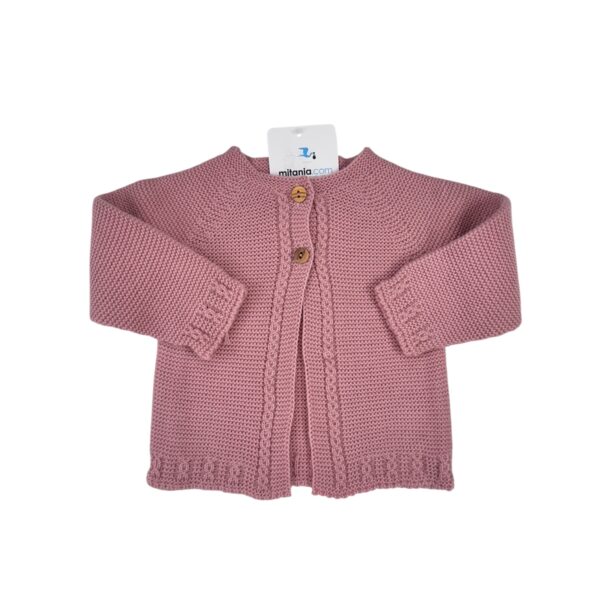CHAQUETA UNISEX PERLA MAQUILLAJE ( 3 A 36MESES)