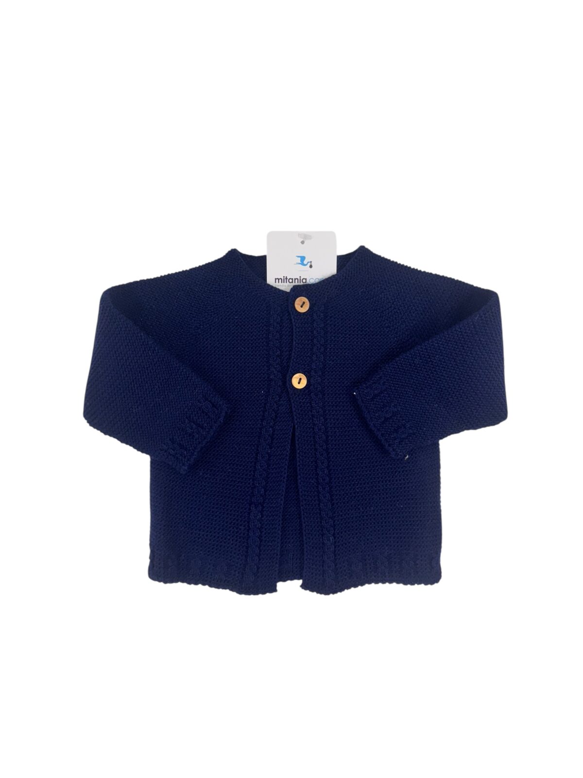 CHAQUETA UNISEX PERLA MARINO (3 A 36MESES)