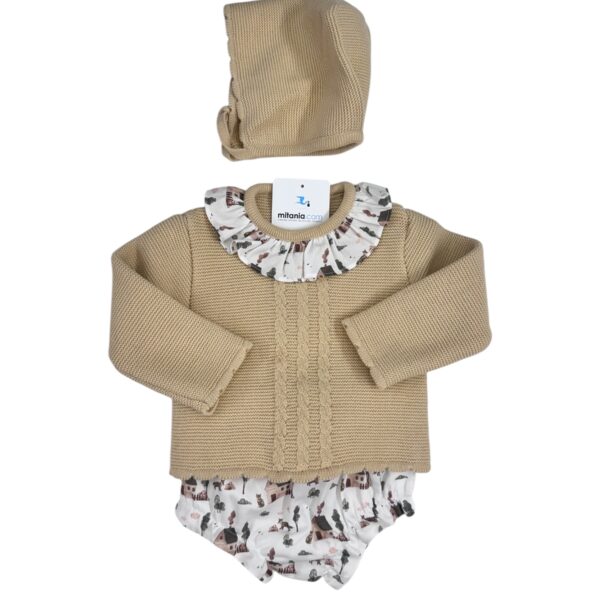´CONJUNTO UNISEX ALDEA (3 A 36MESES)