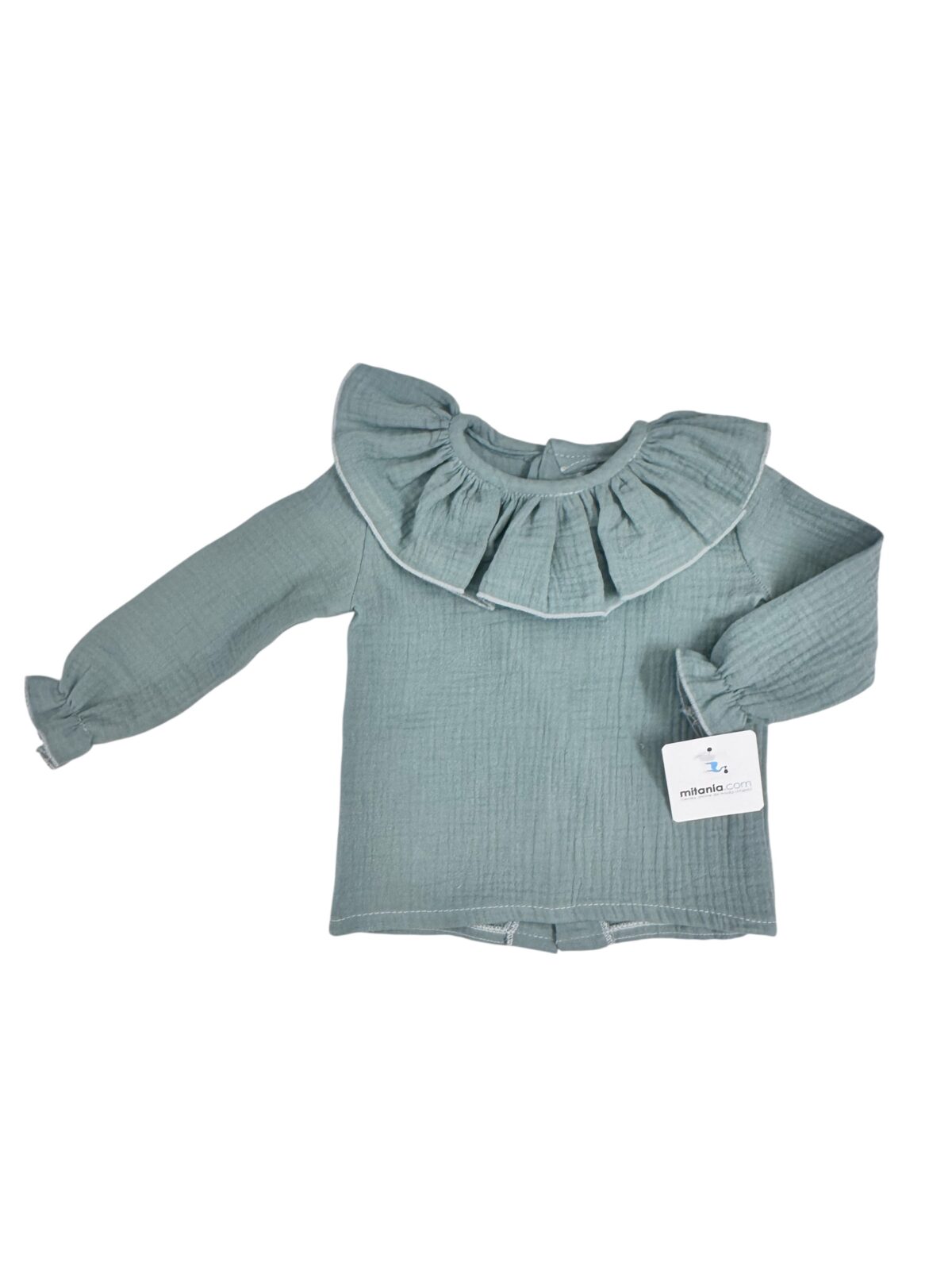 CAMISA BAMBULA VERDE (3 A 48MESES)