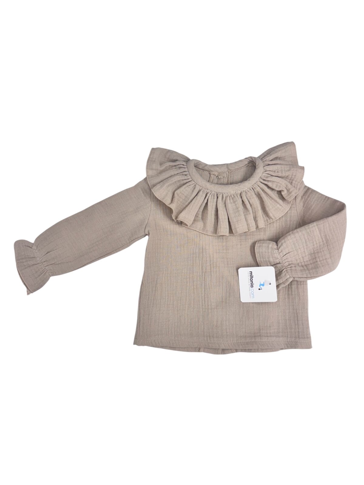 CAMISA BAMBULA CAMEL (3A 48MESES)