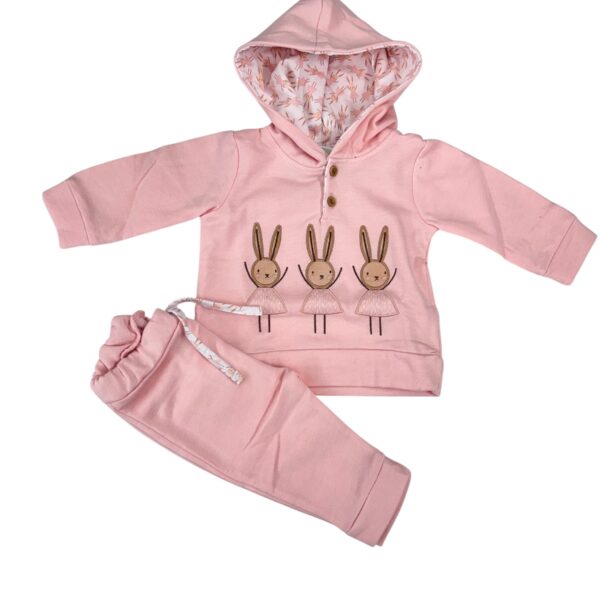 CHANDAL CONEJITO ROSA ( 6 A 48MESES)