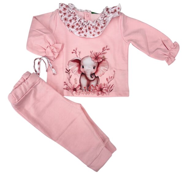 CHANDAL ELEFANTE ROSA(6 A 48MESES)