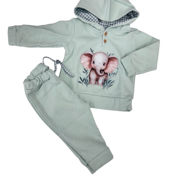 CHANDAL ELEFANTE VERDE ( 6 A 48MESES)
