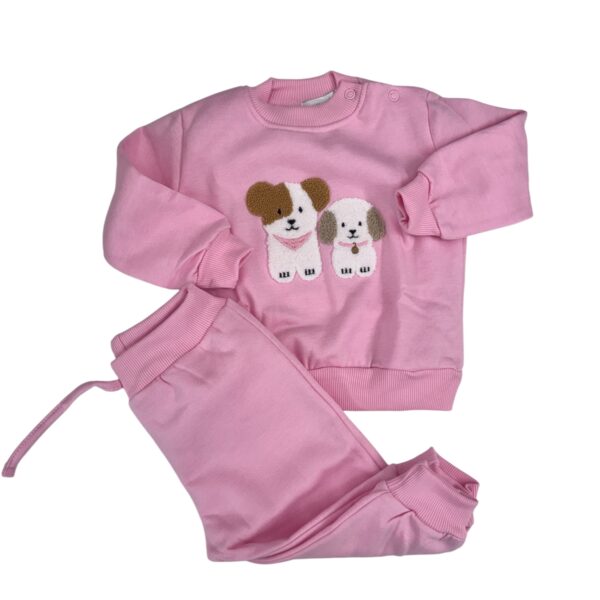 CHANDAL DOG ROSA(6 A 48 MESES)