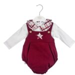 CONJUNTO ESTRELLA BURDEOS (6 A 48MESES)