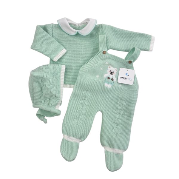 CONJUNTO BABY VERDE (0/3meses)