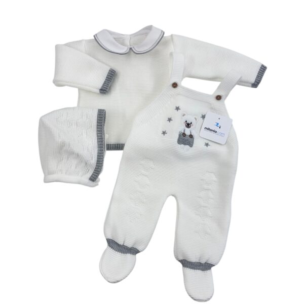 CONJUNTO BABY BLANCO (0/3meses)