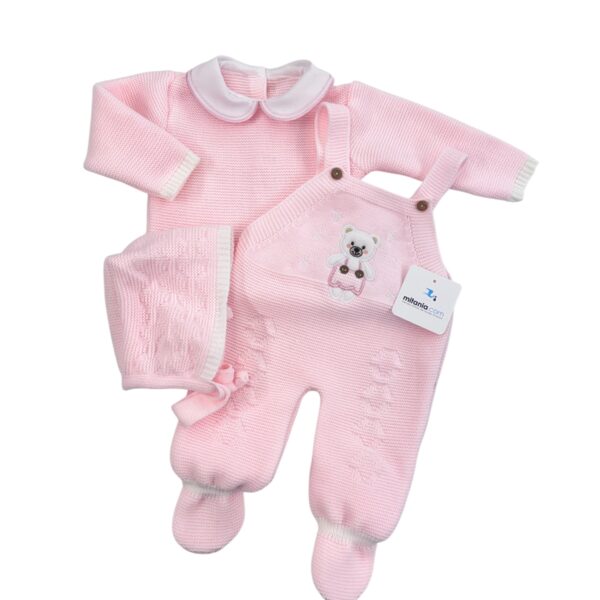 CONJUNTO BABY ROSA (0/3meses)