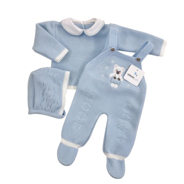CONJUNTO BABY CELESTE (0/3meses)
