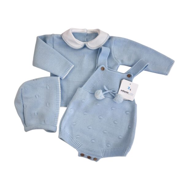 CONJUNTO DULCE CELESTE(0/3meses)
